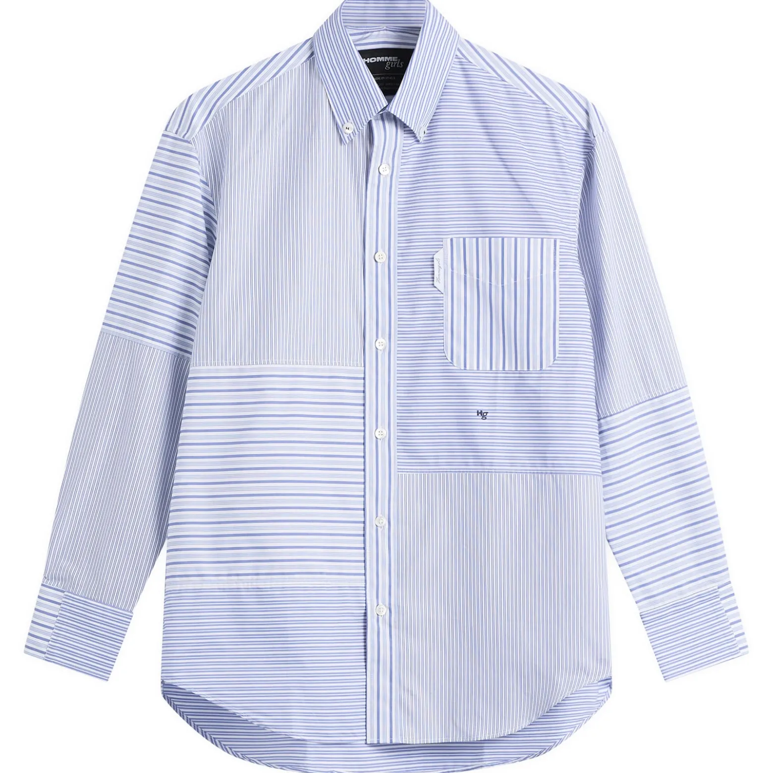 Hommegirls Patchwork Shirt