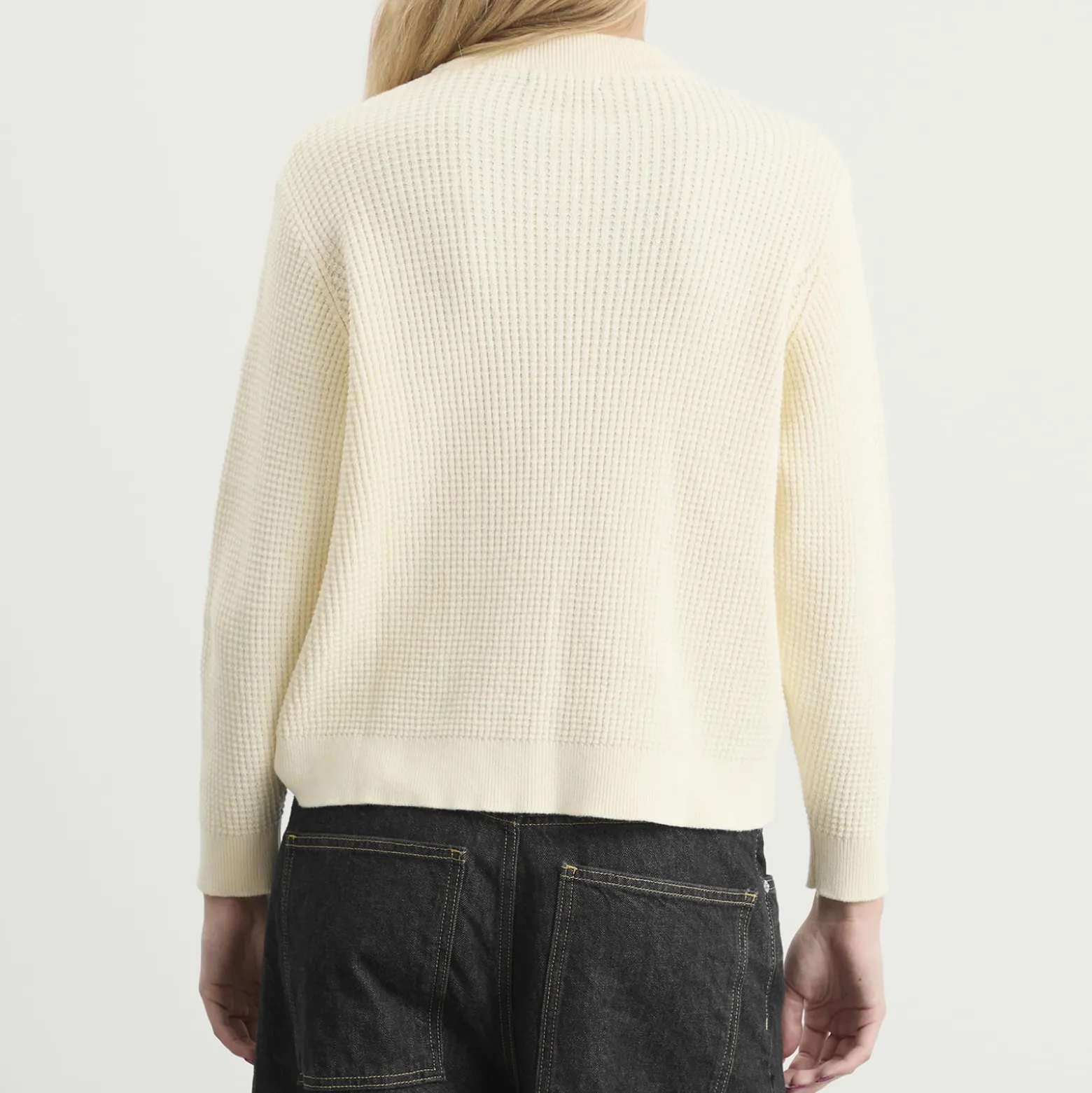 Hommegirls Waffle Knit Pullover