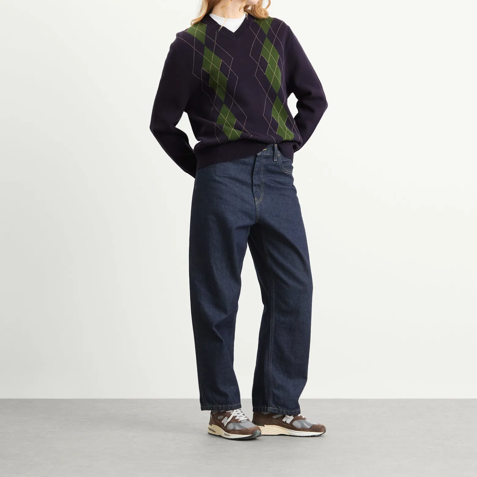 House of Sunny Argyle Jumper