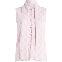 House Of Sunny Pink Ladies Peggy Vest