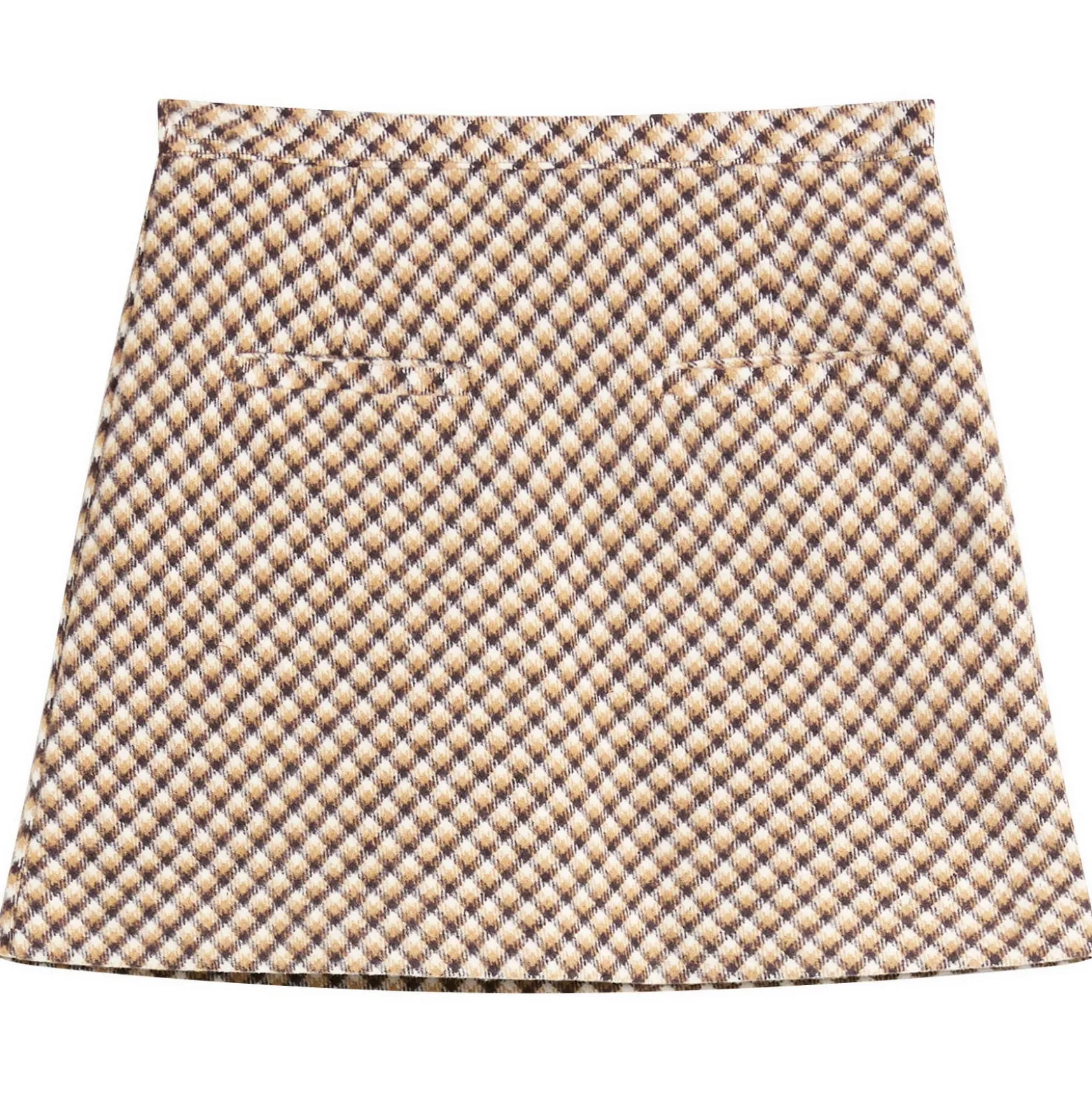 House of Sunny Retro Blanket Mini Skirt