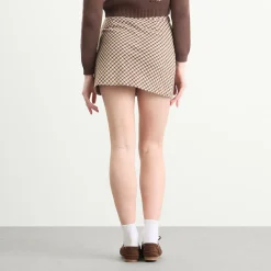 House of Sunny Retro Blanket Mini Skirt