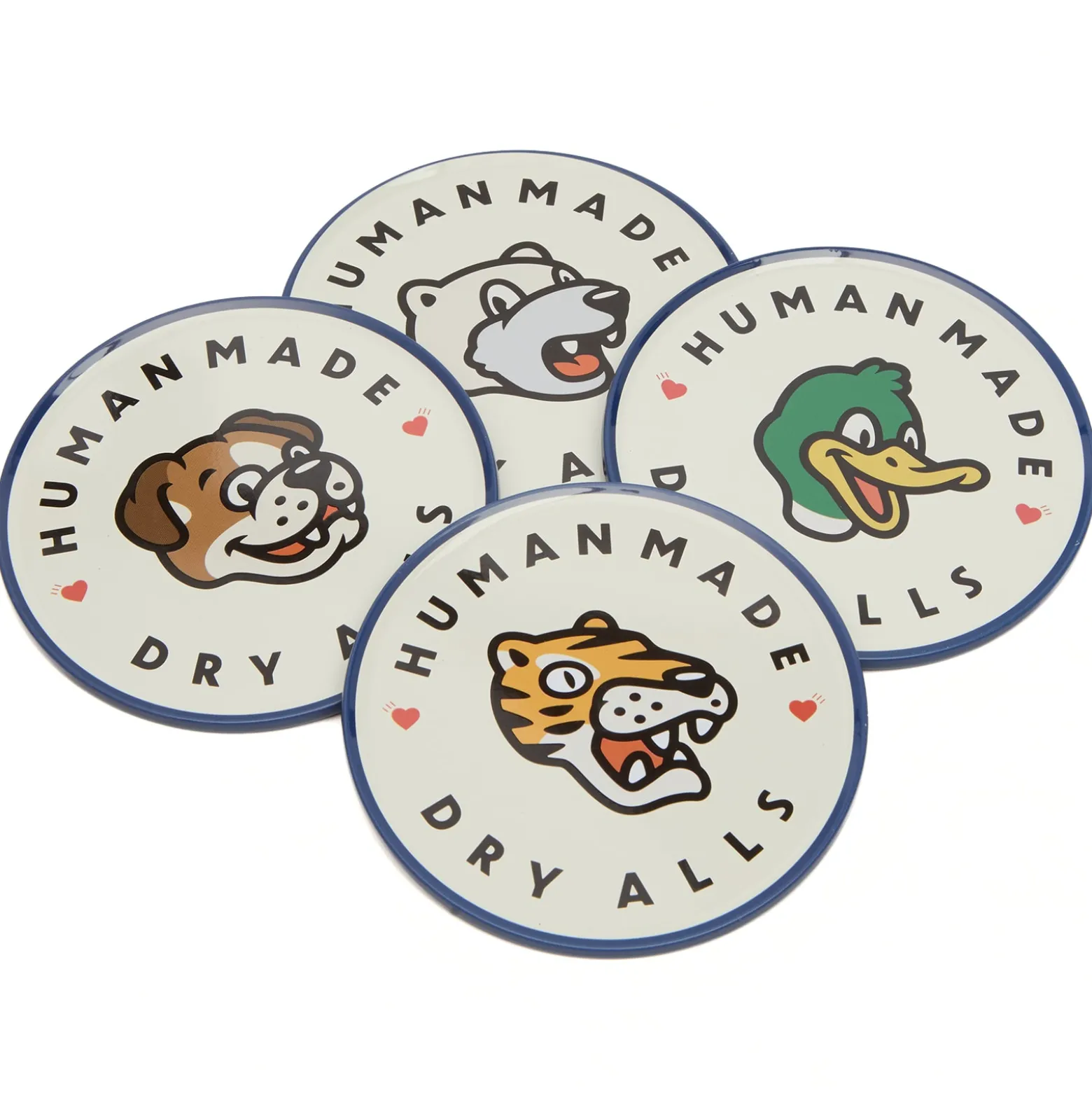 Human Made Animal Coaster Set