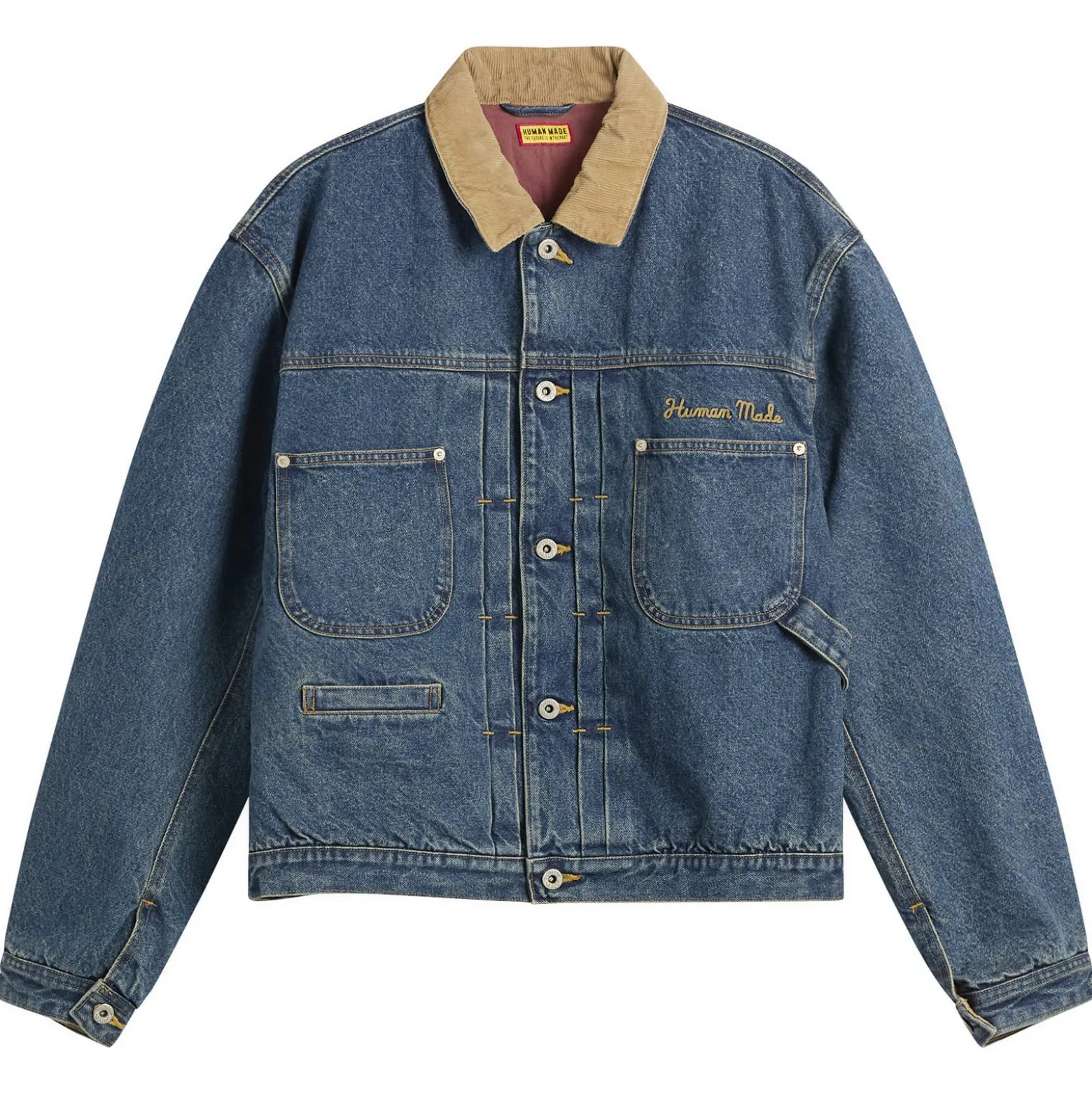 Human Made Corduroy Collar Denim Jacket
