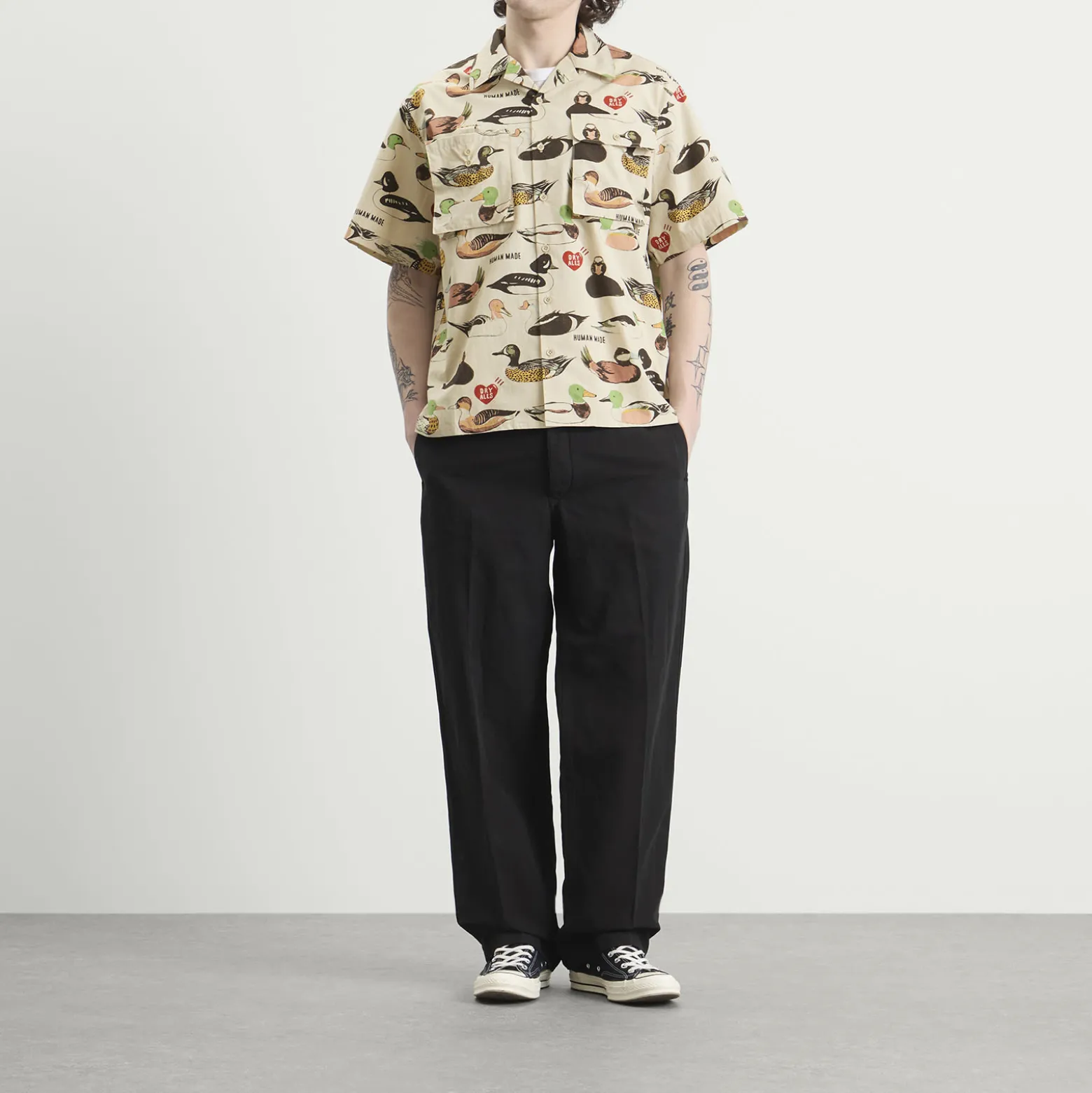 Human Made Decoy Duck Printed Shirt