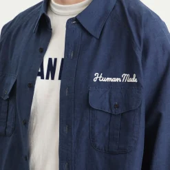 Human Made Dog Overalls Work Shirt
