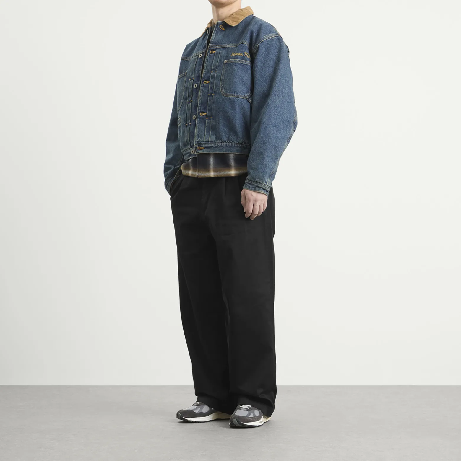 Human Made Double Pleated Wide Chino Pants