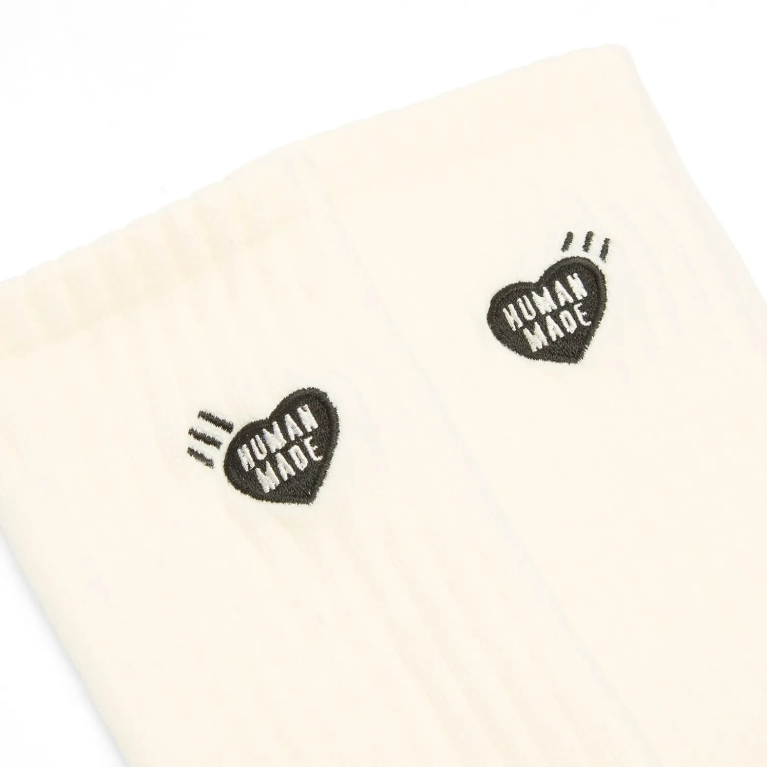 Human Made Heart Logo Pile Socks