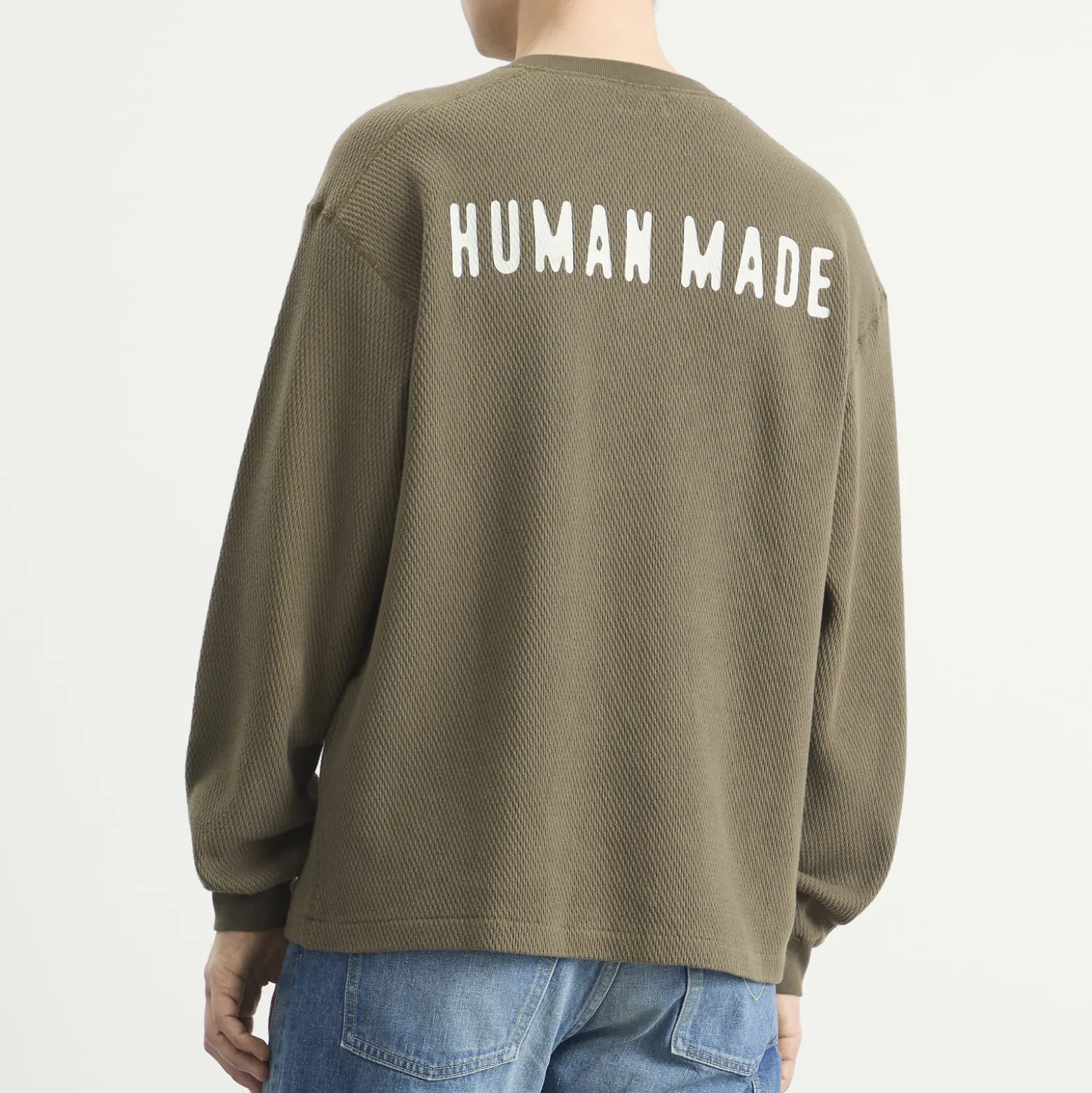 Human Made Henley Neck Small Heart Shirt