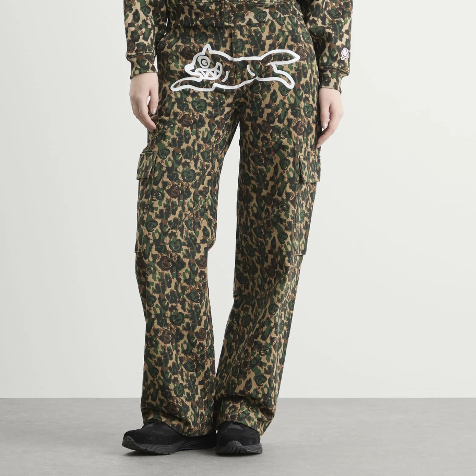 ICECREAM Running Dog Cargo Pants