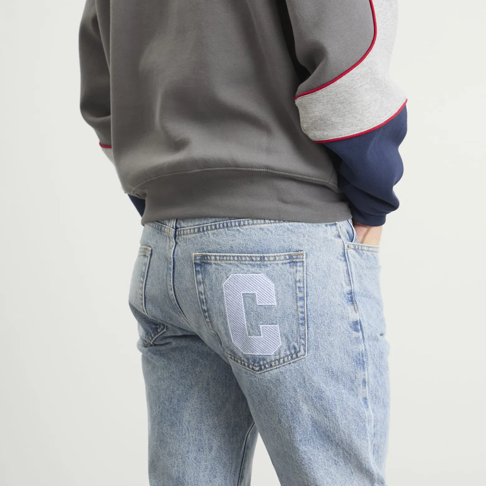 ICECREAM Running Dog Straight Leg Denim Jeans