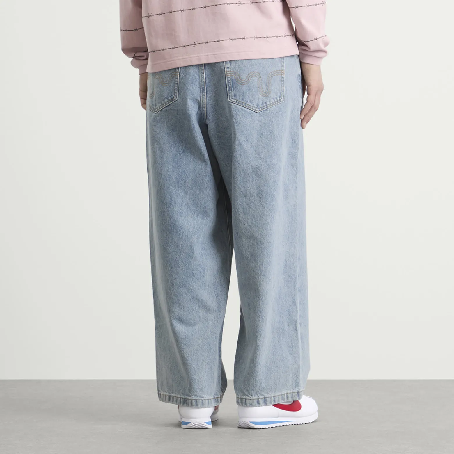 ICECREAM Running Dog Triple Scoop Baggy Denim Jeans