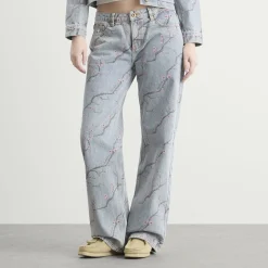 ICECREAM Sakura Denim Pants