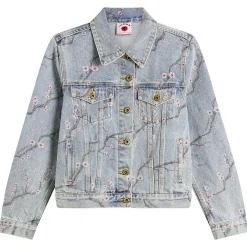 ICECREAM Sakura Denim Trucker Jacket