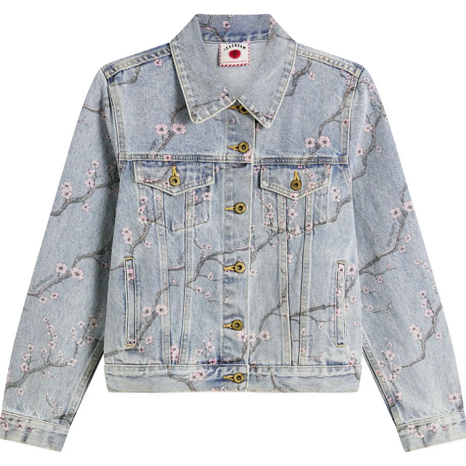 ICECREAM Sakura Denim Trucker Jacket