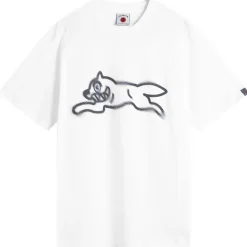 ICECREAM Spray Paint Running Dog T-Shirt