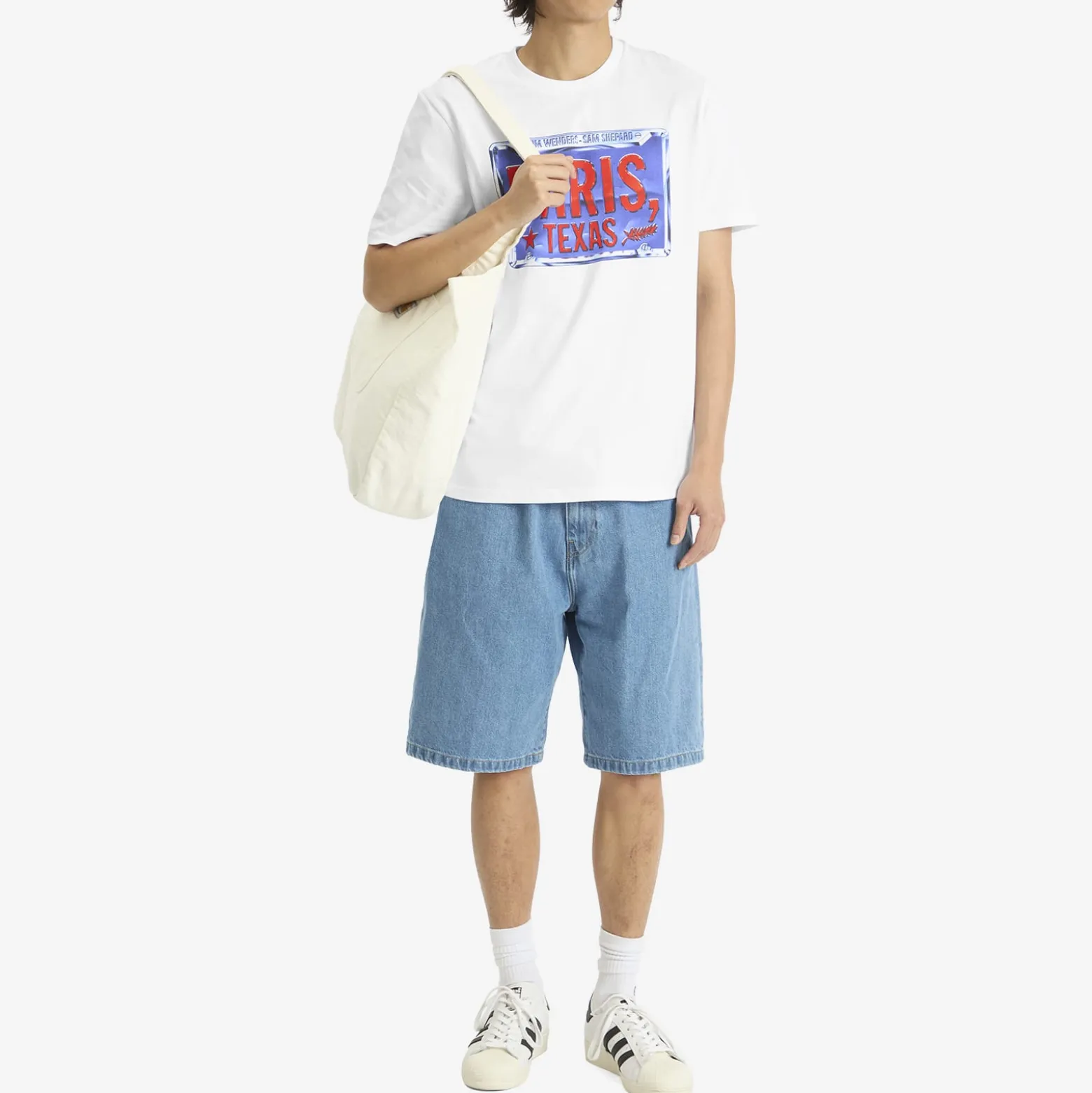 IDEA Paris, Texas License Plate T-Shirt