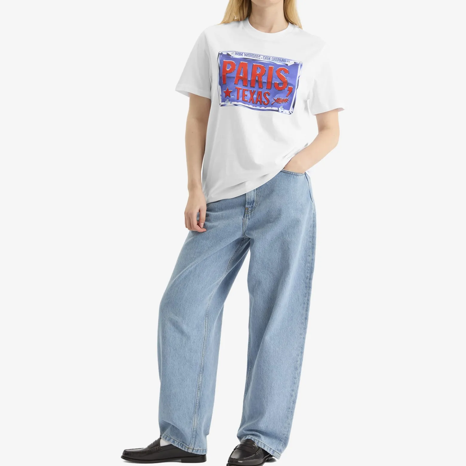 IDEA Paris, Texas License Plate T-Shirt