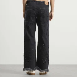Isabel Marant Amia Embroidered Jeans