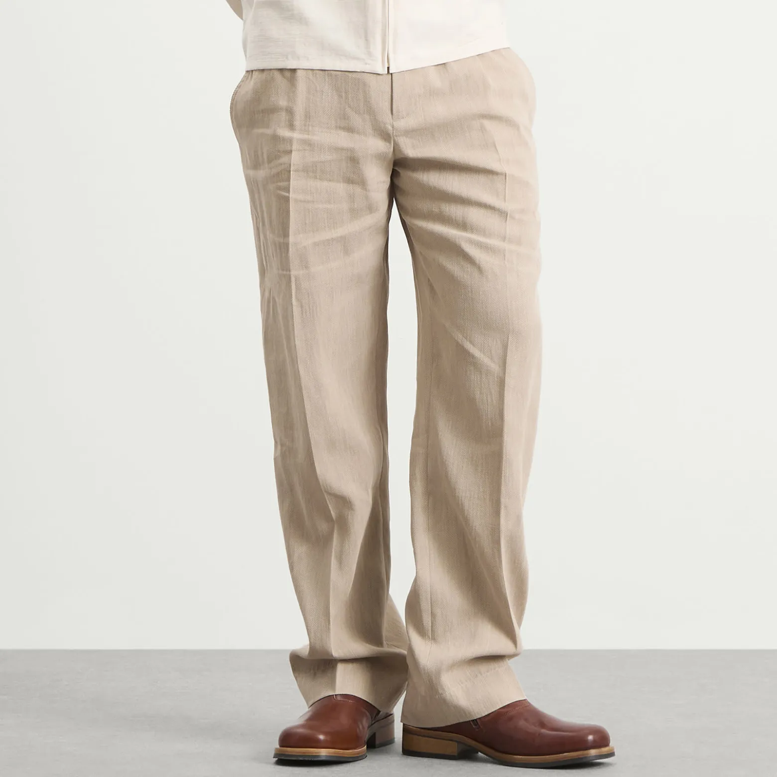 Jacquemus Cruising Cotton Linen Trouser
