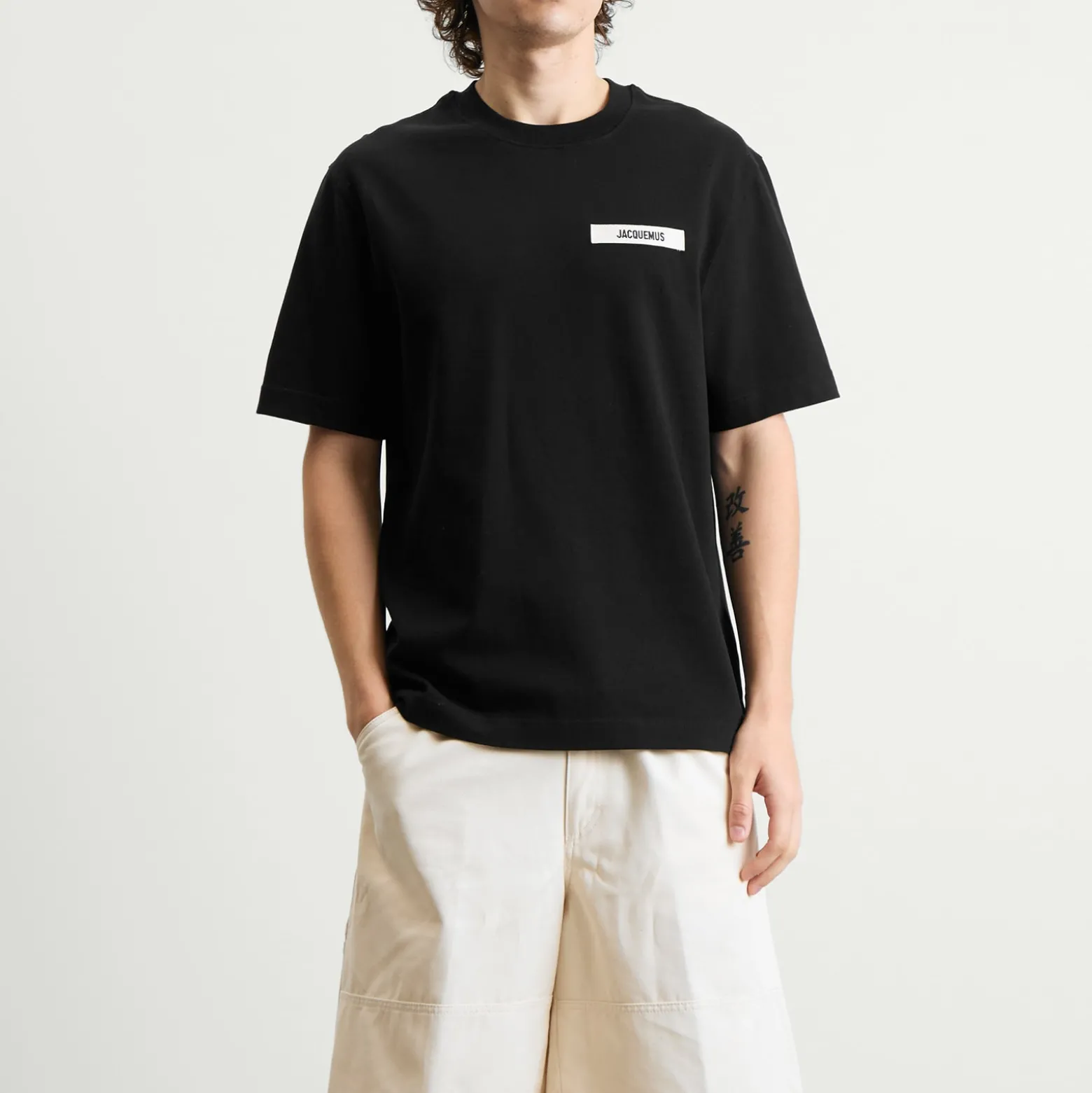 Jacquemus Grosgrain Logo T-Shirt