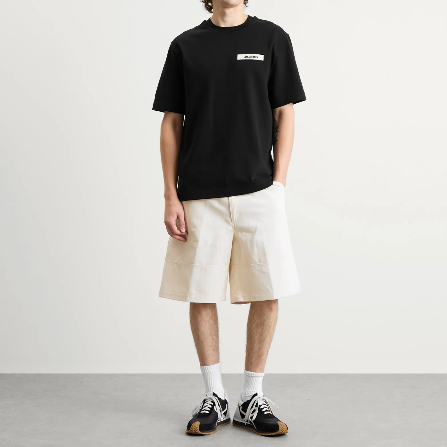 Jacquemus Grosgrain Logo T-Shirt