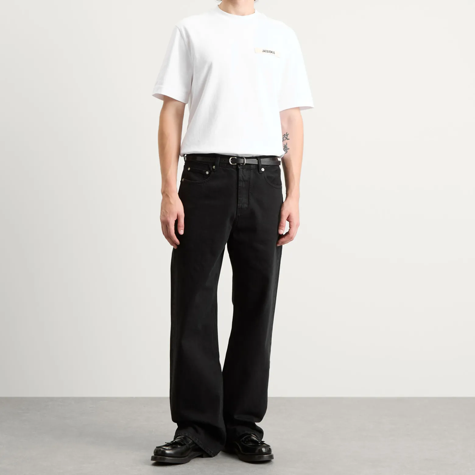 Jacquemus Grosgrain Logo T-Shirt