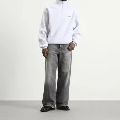 Jacquemus Grosgrain Zip Sweatshirt