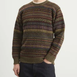 Jamieson's of Shetland Fair Isle Crew Knit
