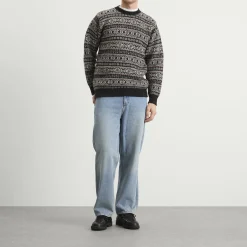 Jamiesons of Shetland Fair Isle Crew Knit