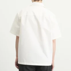 Jil Sander Boxy Fit Bowling Contrast Colour Shirt