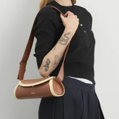 Jil Sander Cannolo Handbag