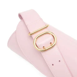 Jil Sander Cannolo SM Leather Shoulder Bag
