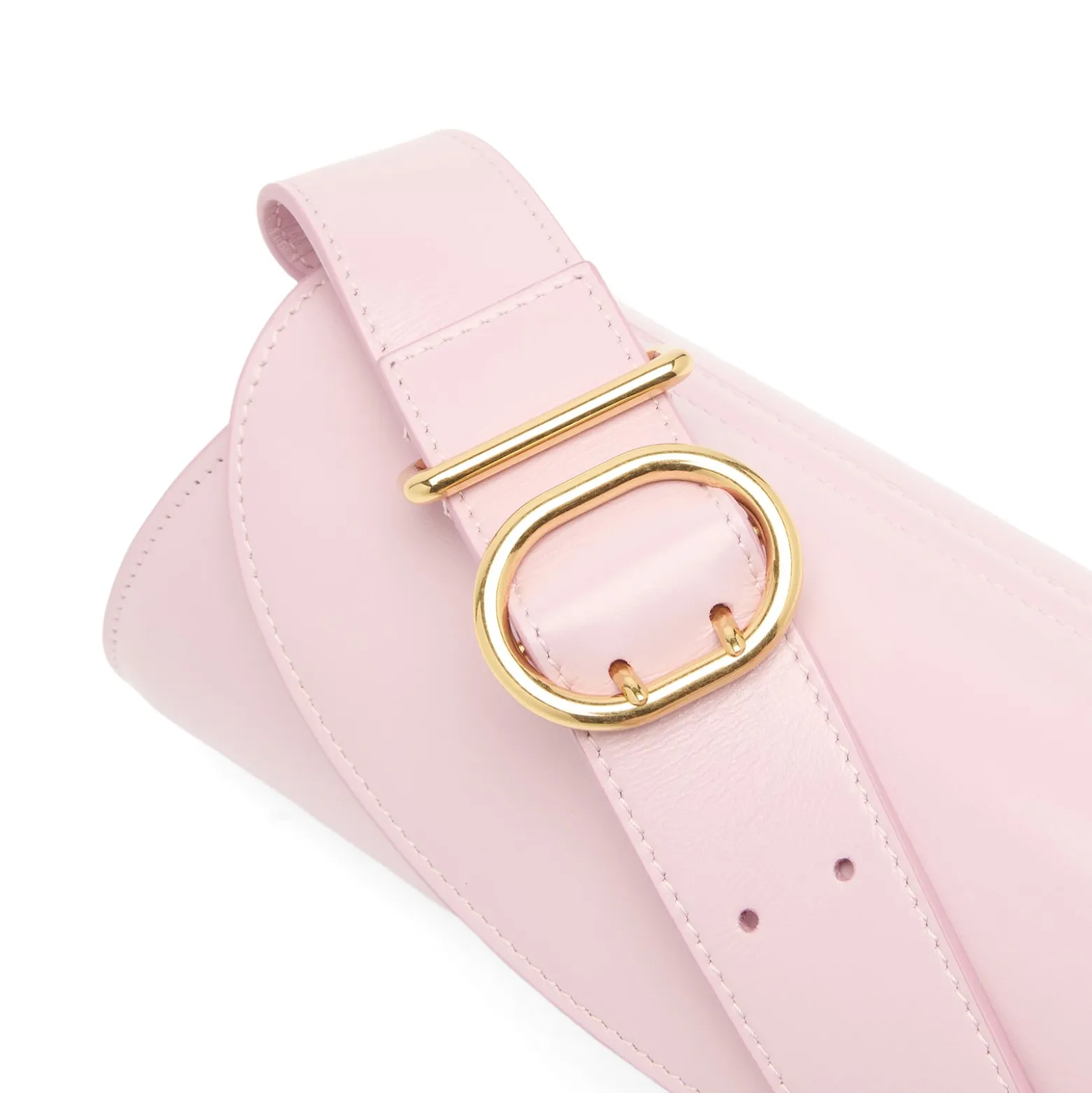 Jil Sander Cannolo SM Leather Shoulder Bag