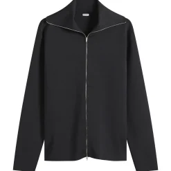 Jil Sander Compact Zip Through Knit