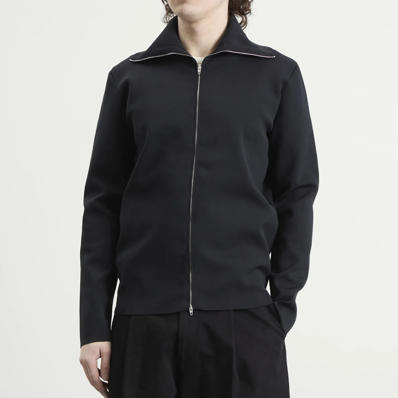 Jil Sander Compact Zip Through Knit