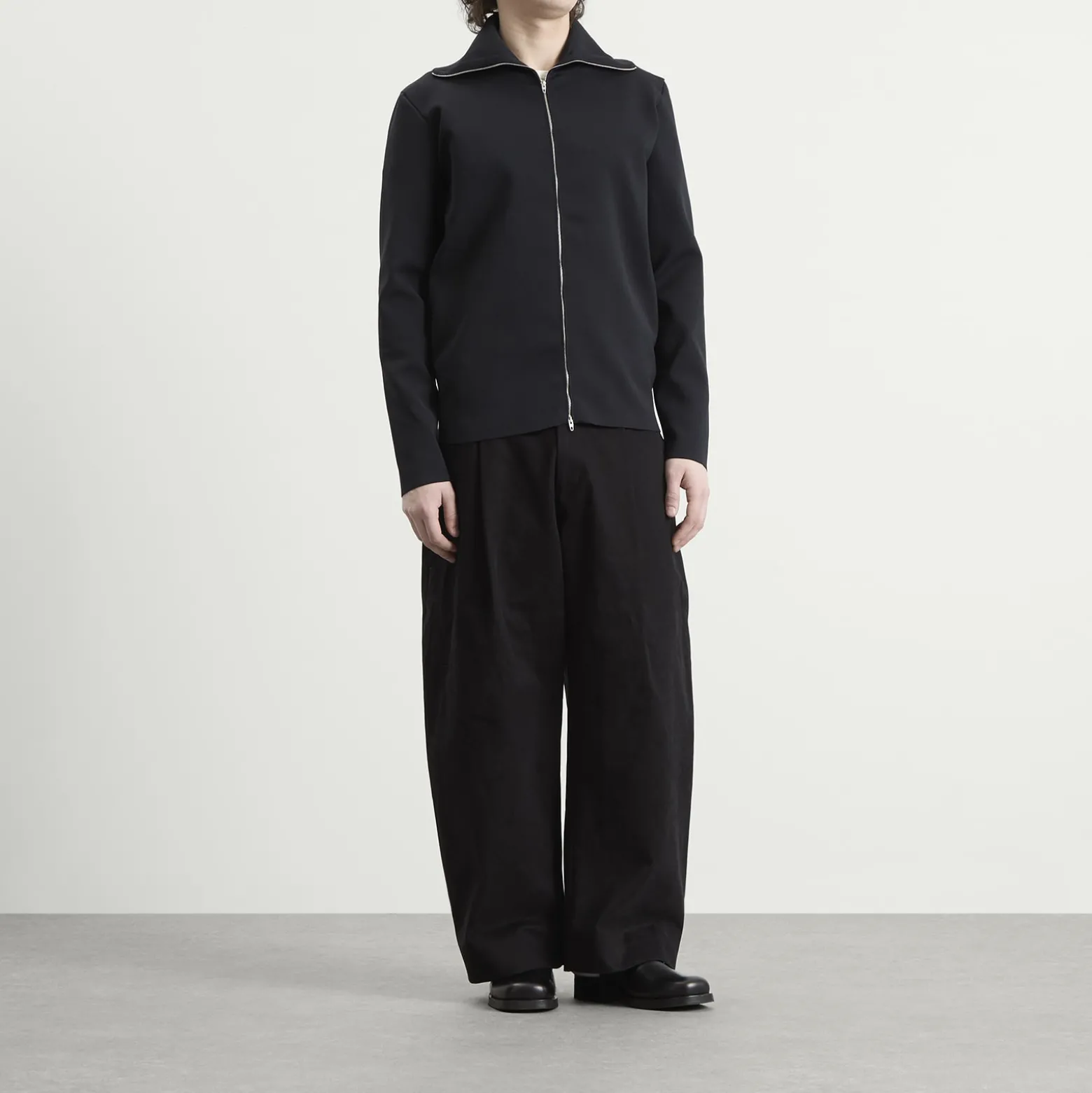 Jil Sander Compact Zip Through Knit