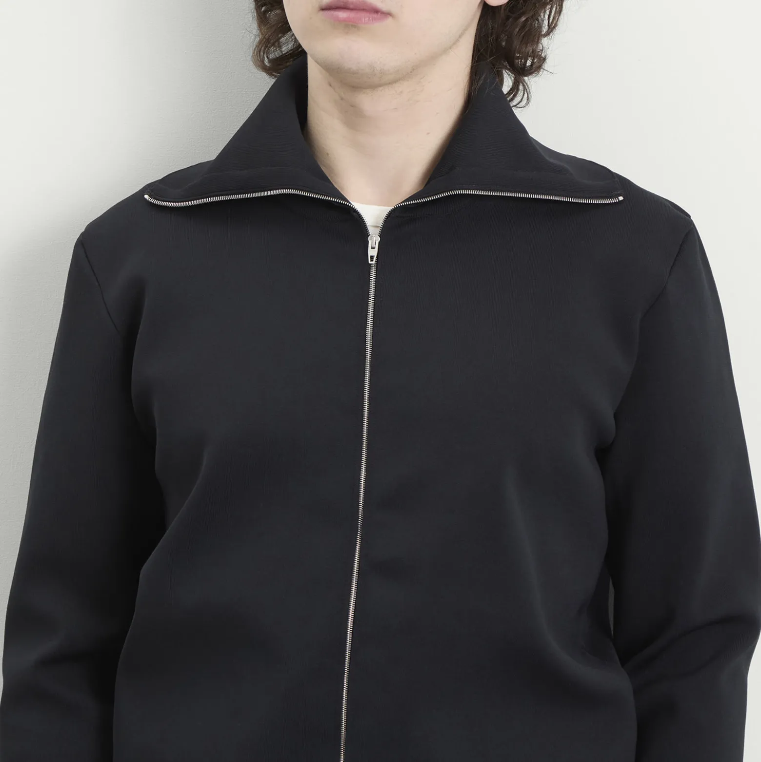 Jil Sander Compact Zip Through Knit