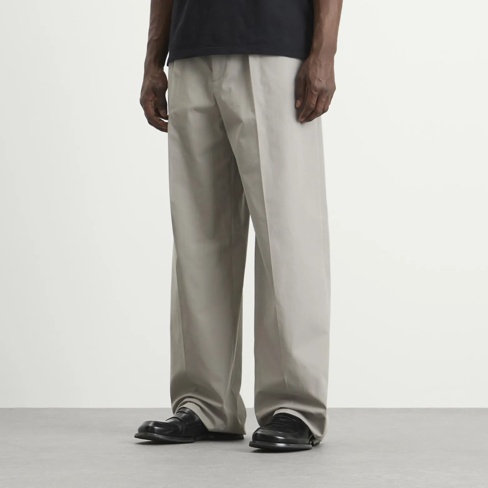 Jil Sander Cotton Pleated Trouser