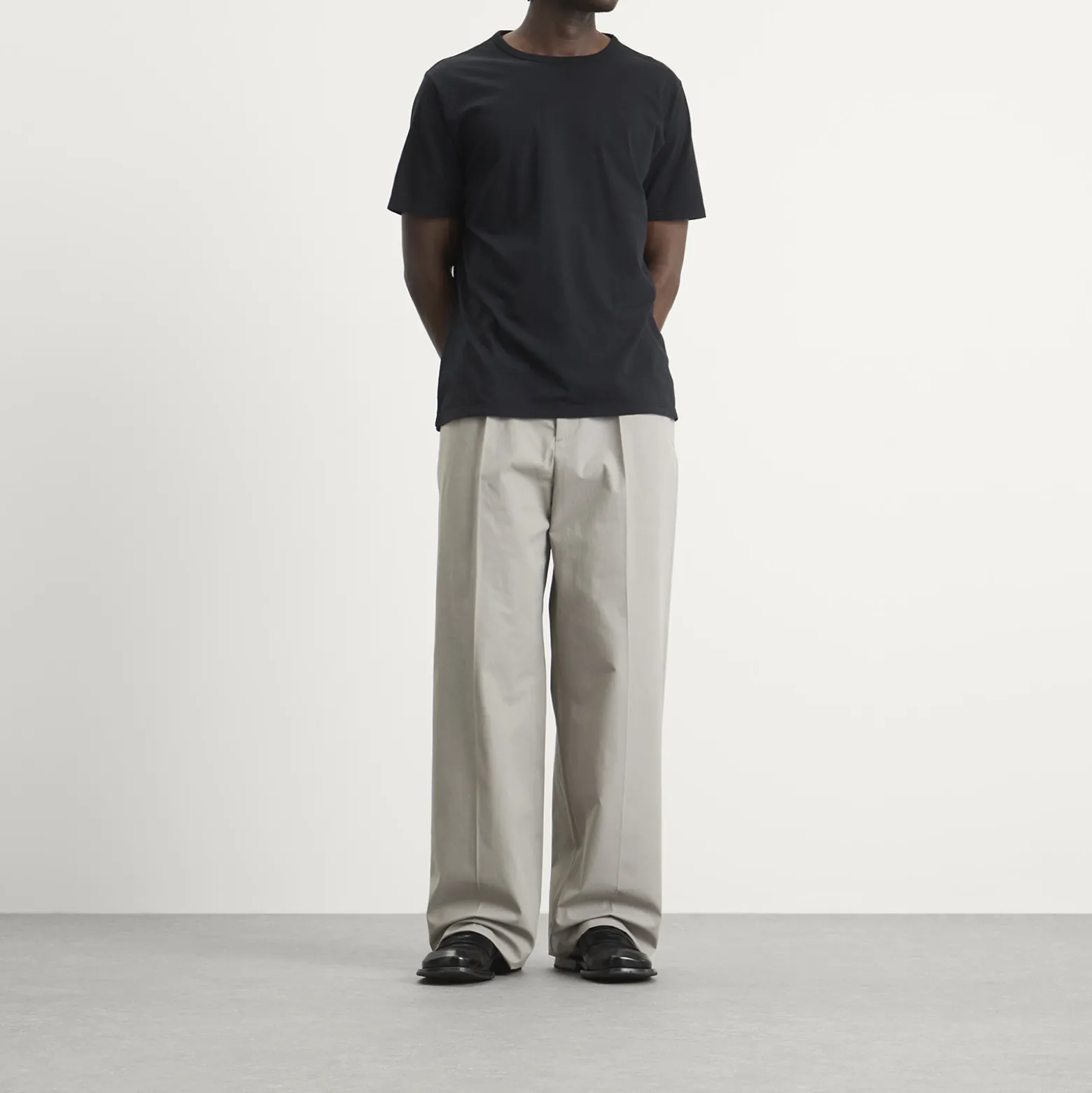 Jil Sander Cotton Pleated Trouser