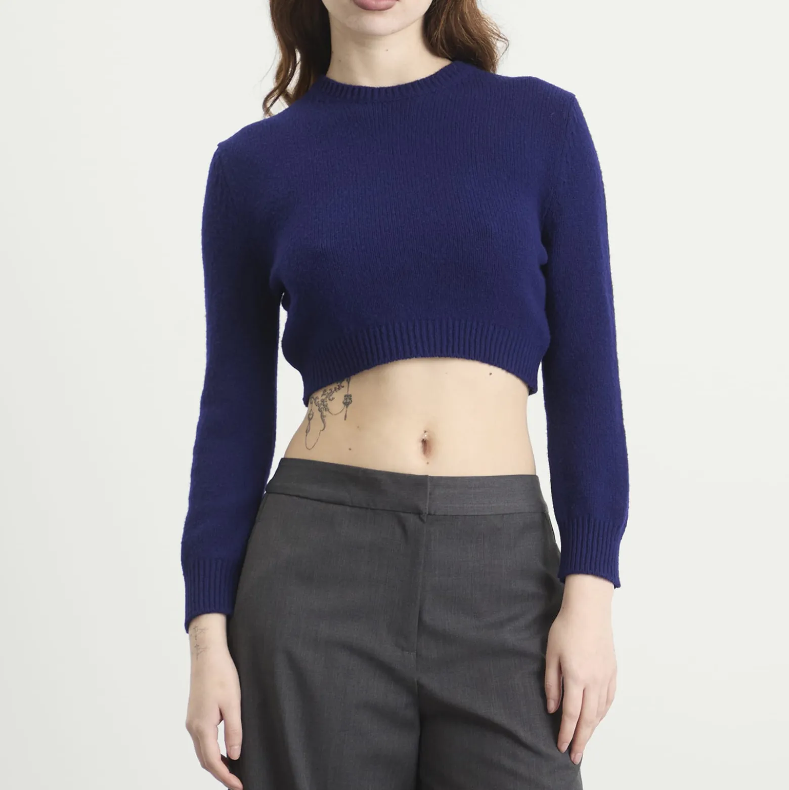 Jil Sander Crew Neck Jumper in Wool