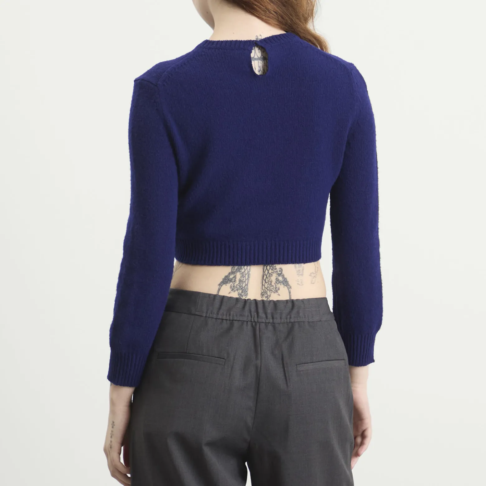Jil Sander Crew Neck Jumper in Wool
