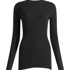 Jil Sander Double Layer Twisted Long Sleeve Top