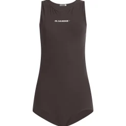 Jil Sander Logo Activewear Bodysuit