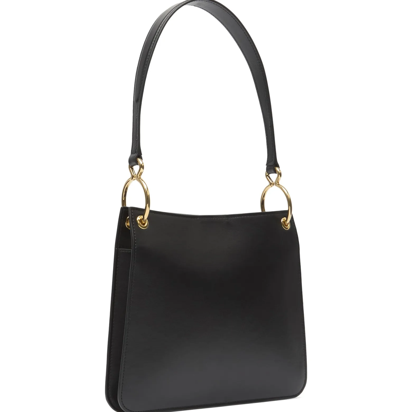 Jil Sander Otto SM Leather Shoulder Bag