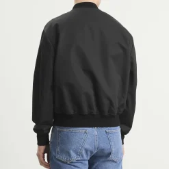 Jil Sander Snap Closure Varsity Jacket