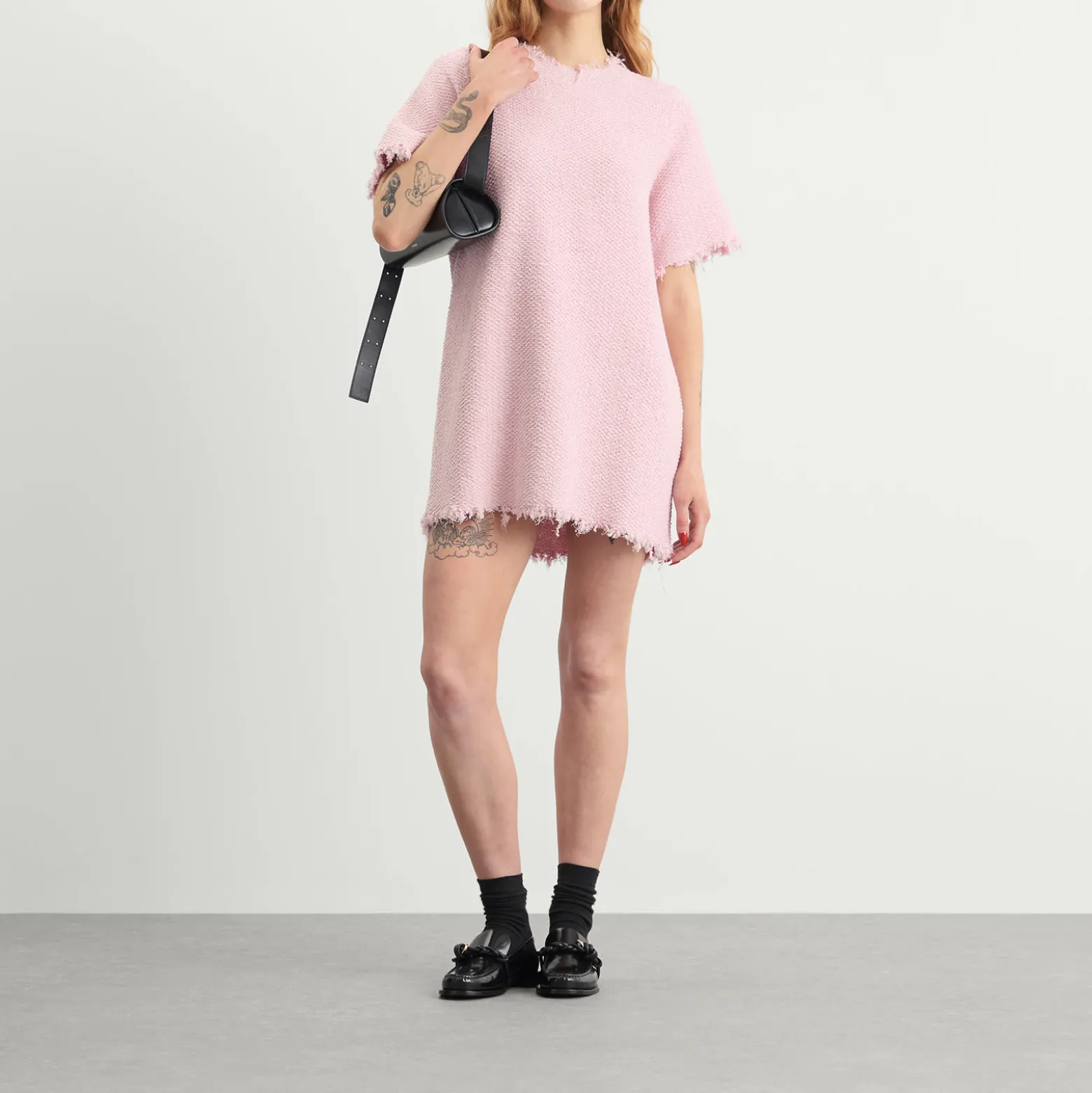 Jil Sander Textured T-Shirt Dress