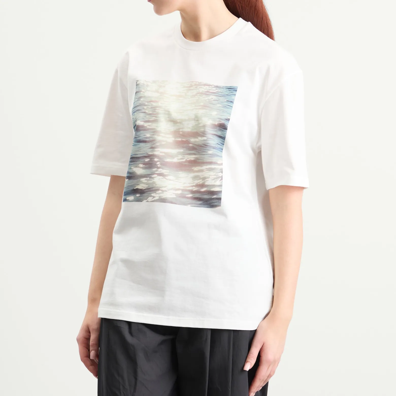 Jil Sander Wanderlust T-shirt with Photograph Print