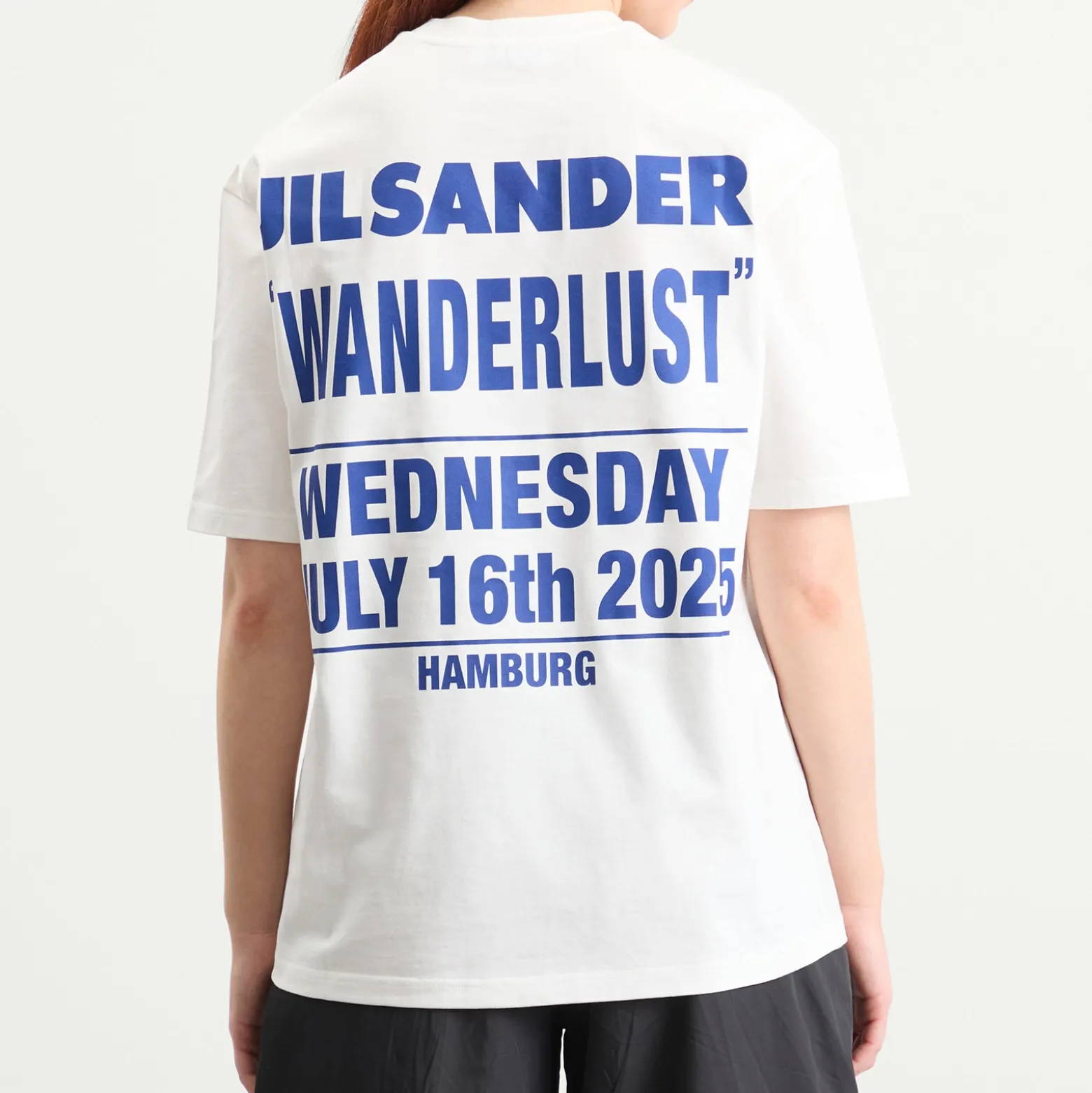 Jil Sander Wanderlust T-shirt with Photograph Print