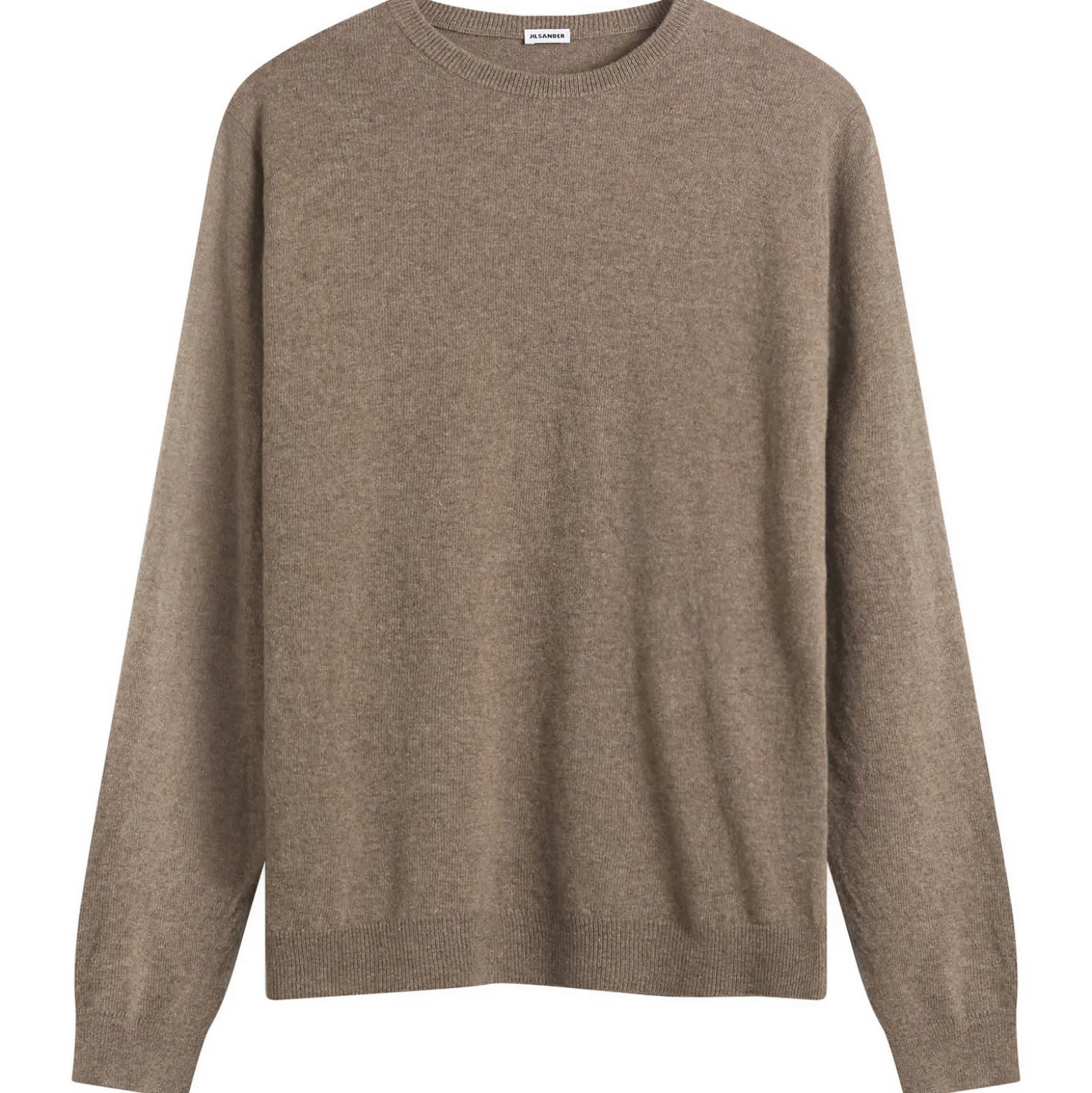 Jil Sander Wool Cashmere Crew Neck Jumper